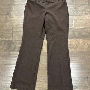 7th Avenue Suiting Collection Brown Textured Trousers